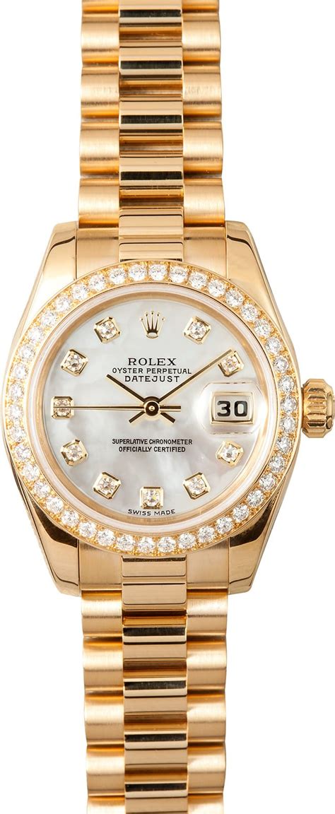 gold rolex watch womens|ladies rolex watches goldsmiths.